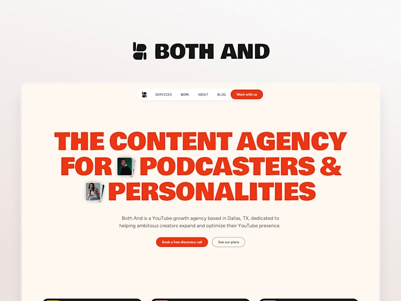 Cover image for Both And — Web Design & Development