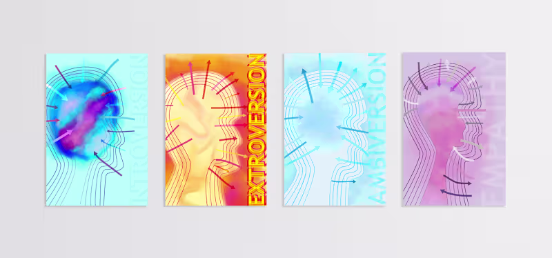 Cover image for Personality Type Posters Thesis Project - Sabrina Awdi