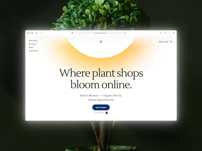 Cover image for Florix Studios - Framer Web Design Agency Website