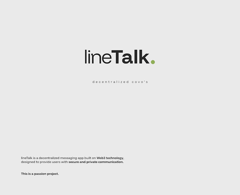 Cover image for lineTalk Visual Identity | Web 3