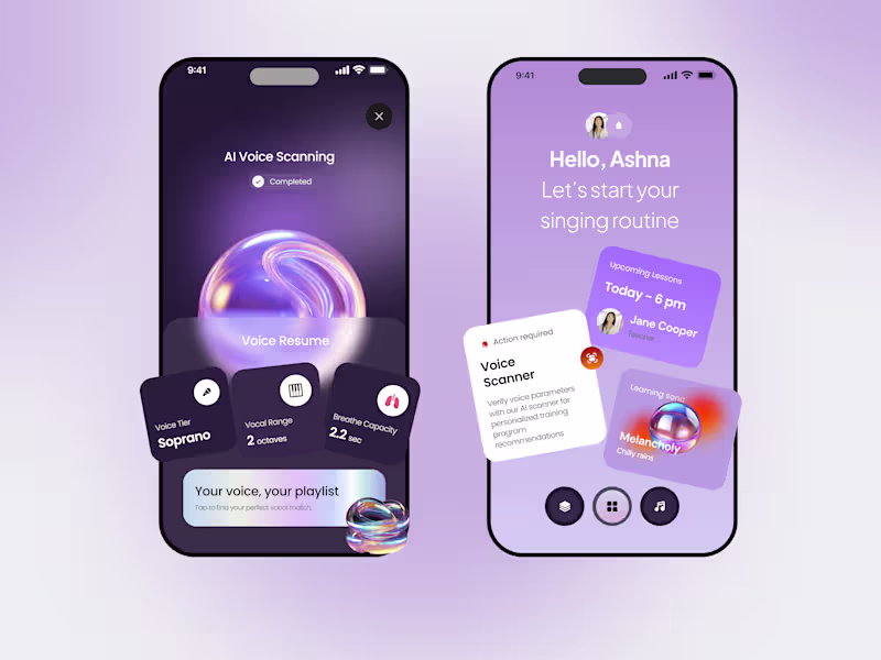 Cover image for Mobile App Design- UI/UX Design