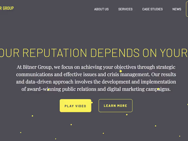 Cover image for Bitner Group PR