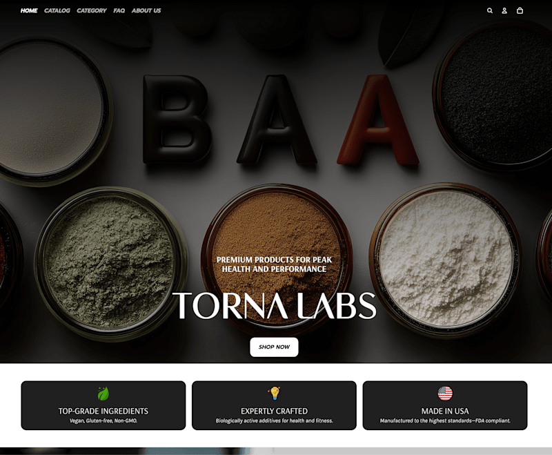 Cover image for Torna Labs — Health & Wellness