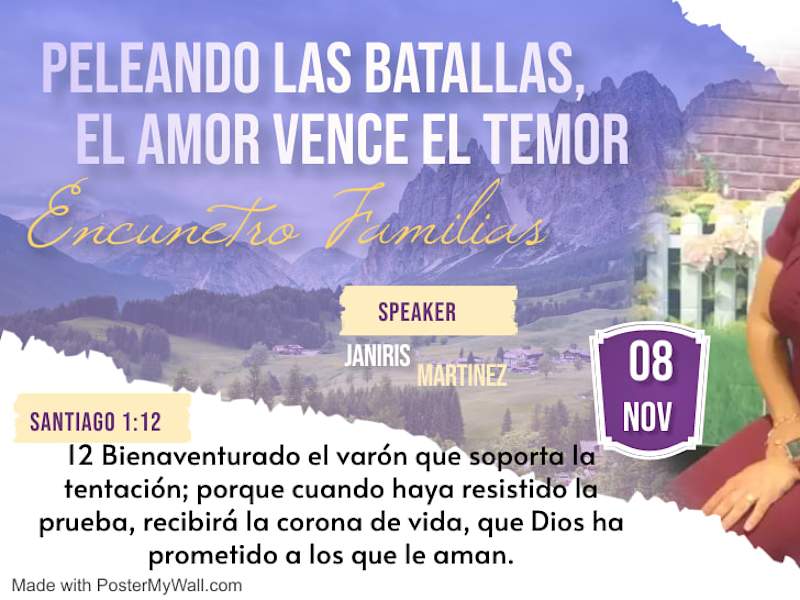 Cover image for Flyer created for church service