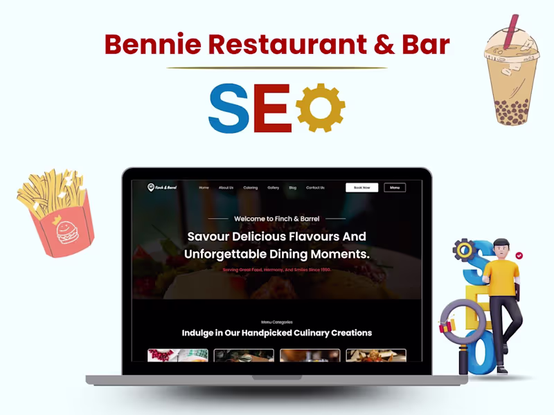 Cover image for Bennie Restaurant & Bar | SEO Services