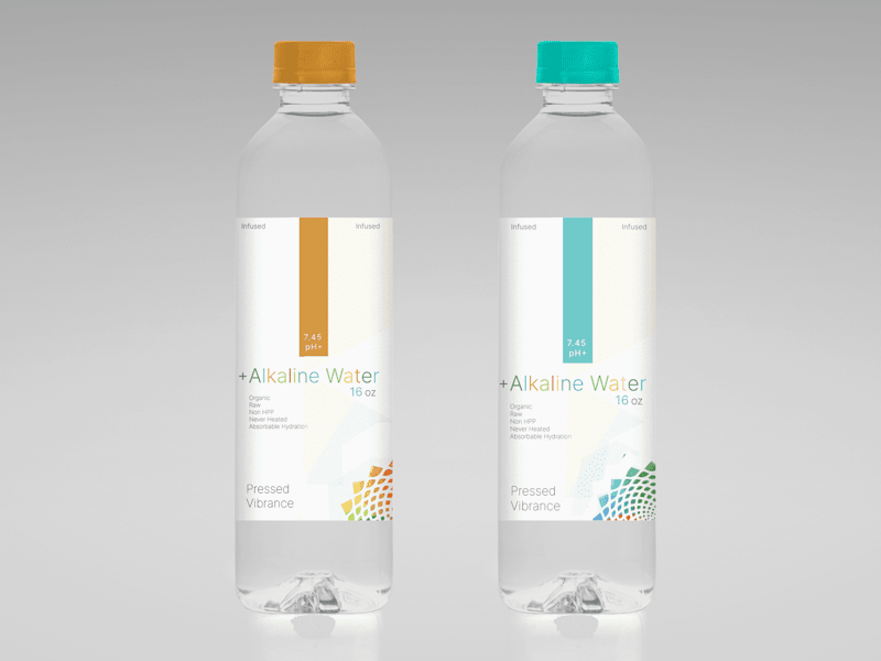 Cover image for Alkaline Water product label