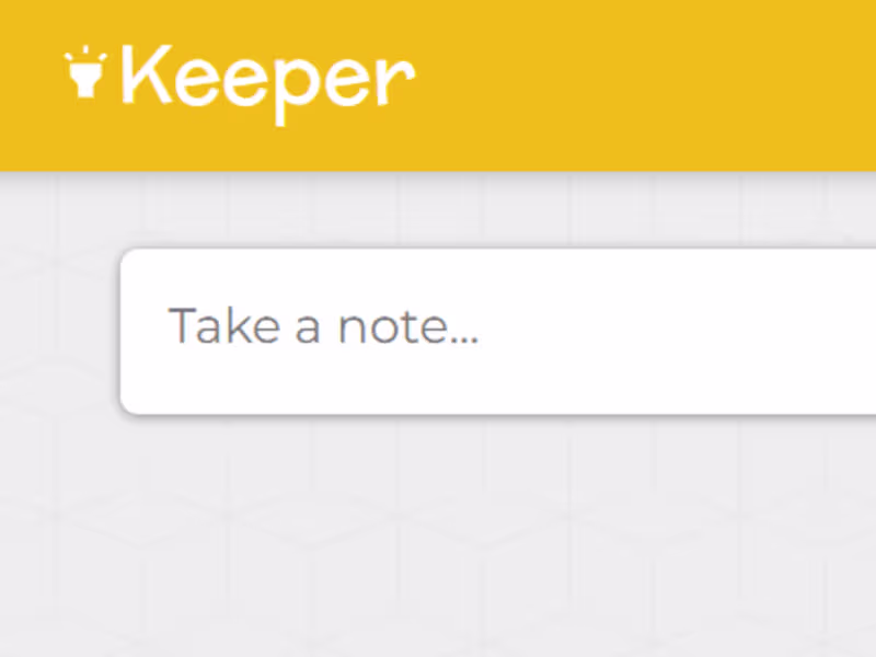 Cover image for KEEPER APP
