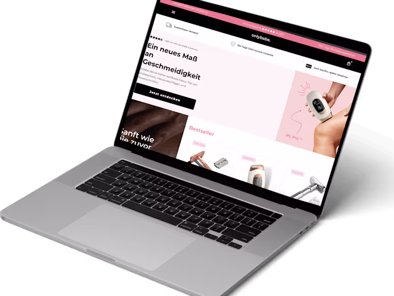 Cover image for CUSTOM SHOPIFY DEVELOPMENT - Onlybabe