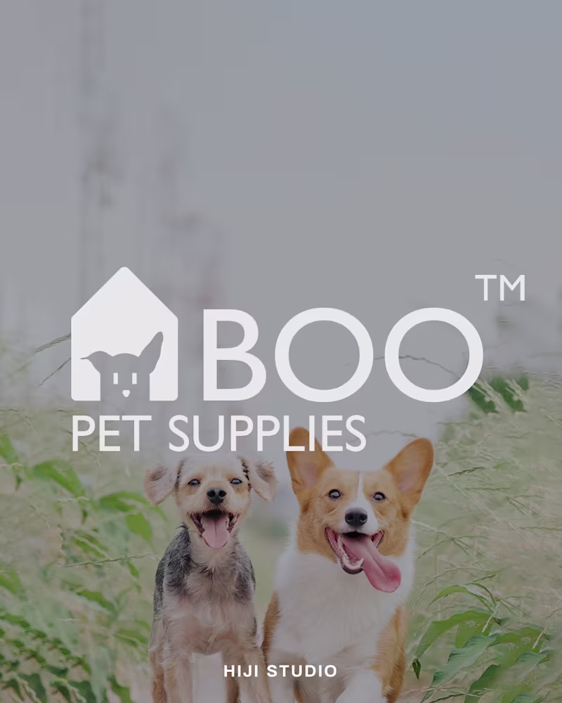 Cover image for Boo: Petsupplies Logo Design