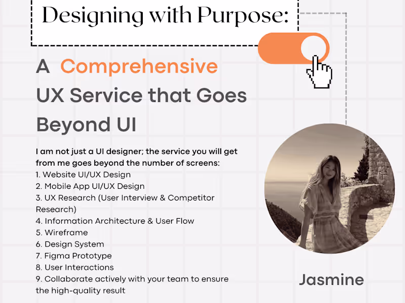 Cover image for Comprehensive UX Design Package