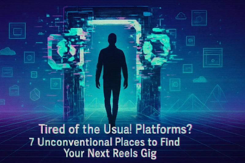 Cover image for Tired of the Usual Platforms? 7 Unconventional Places to Find Your Next Reels Gig