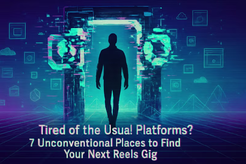 Cover image for Tired of the Usual Platforms? 7 Unconventional Places to Find Your Next Reels Gig
