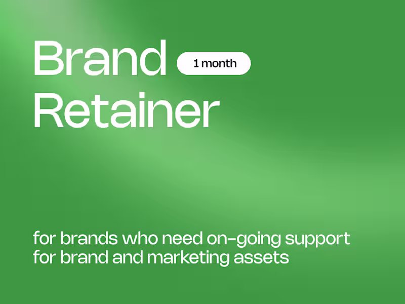 Cover image for Design Retainer