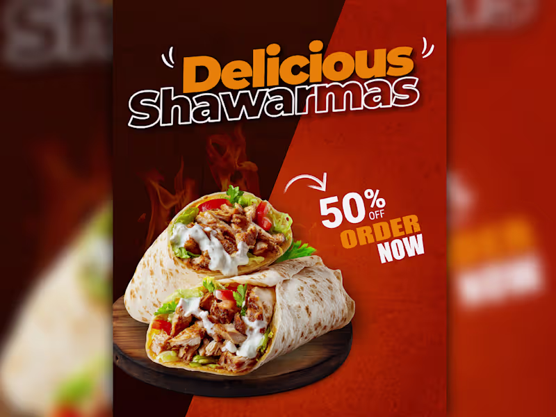 Cover image for Social media design : Shawarmas