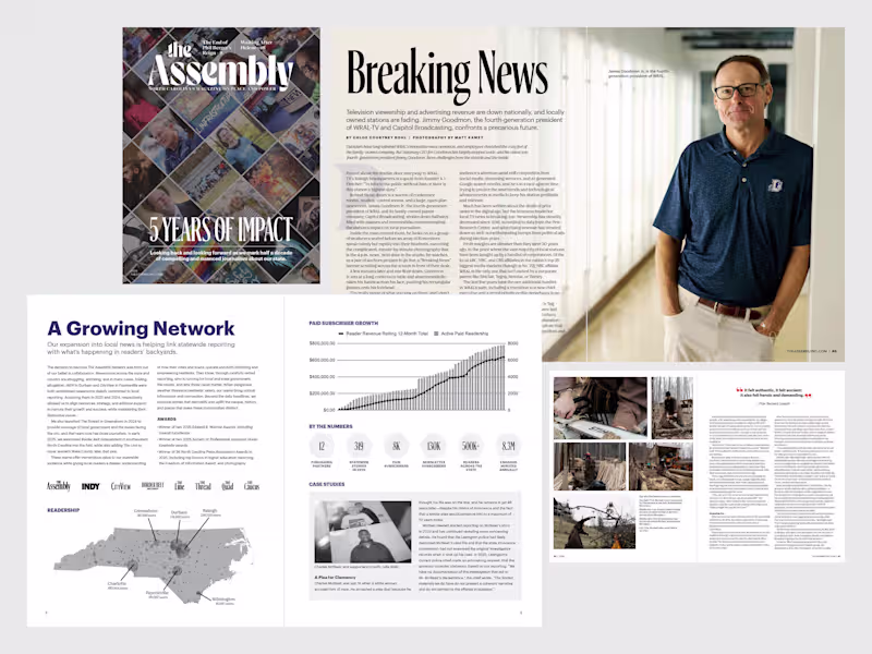 Cover image for Annual Magazine Production