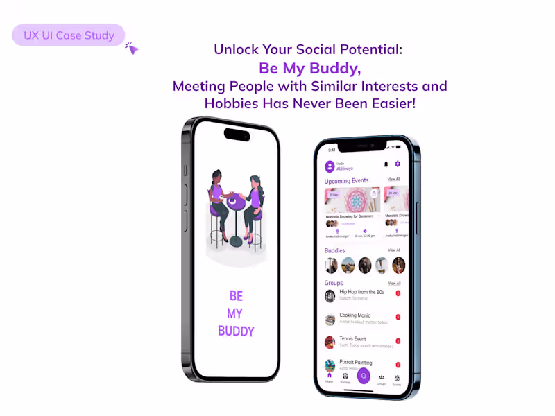 Cover image for Be My Buddy-Connect with Like-Minded Individuals