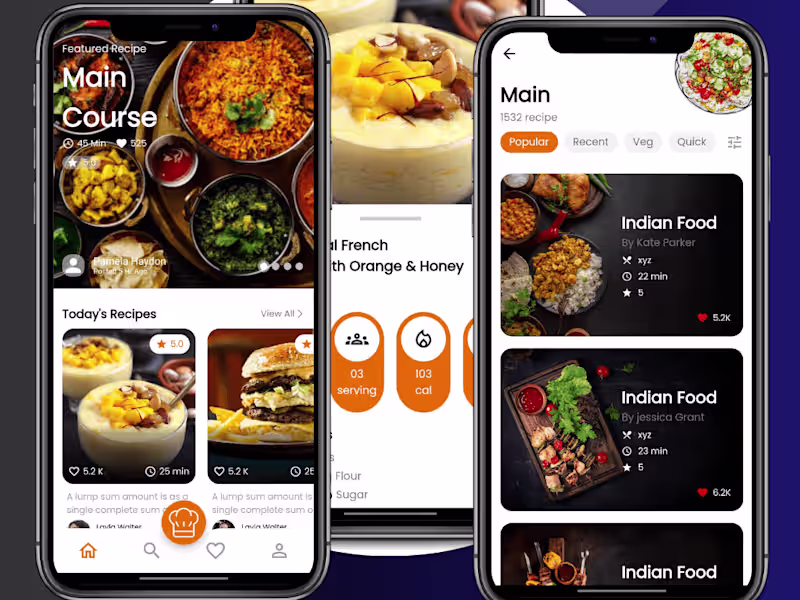 Cover image for Recipe application