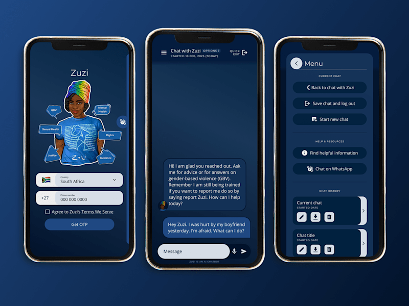 Cover image for Zuzi: Compassionate Chatbot for GBV Support