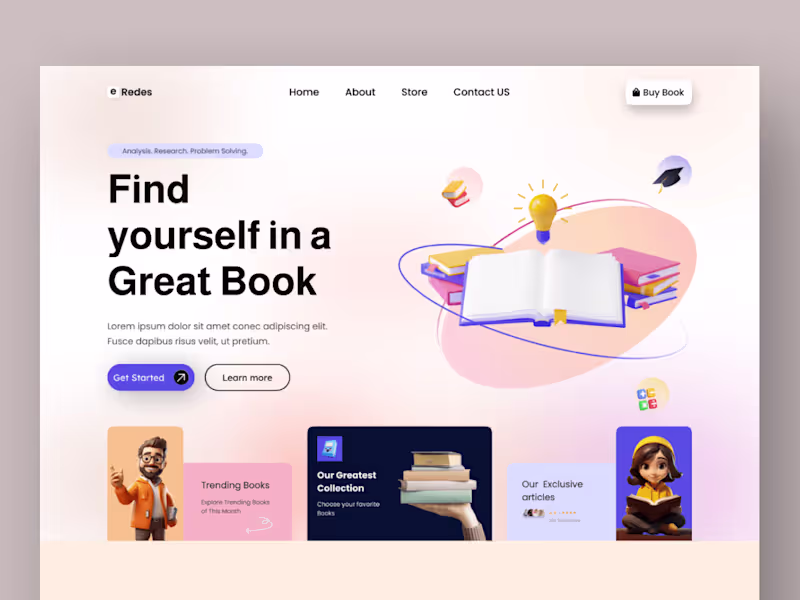 Cover image for ❖ Custom Big Scale  Page 1-50+ Webflow Website Development ❖