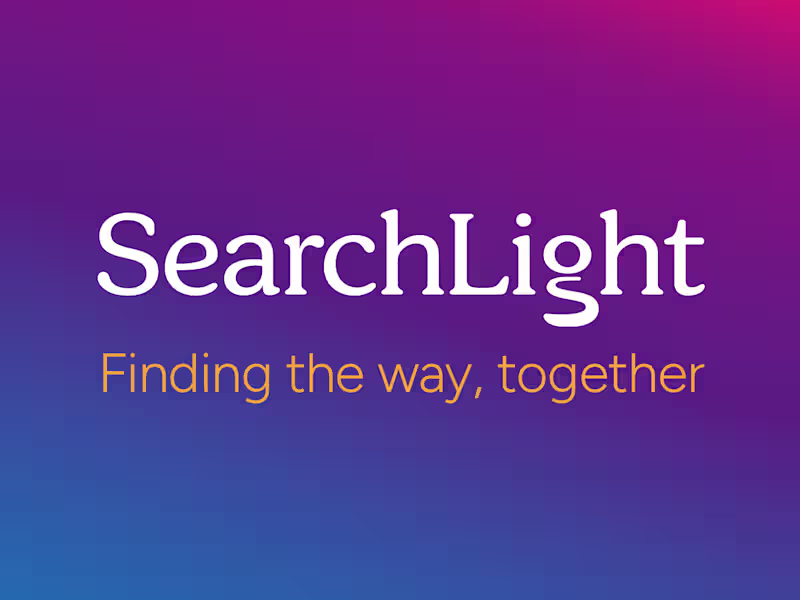 Cover image for SearchLight charity rebrand
