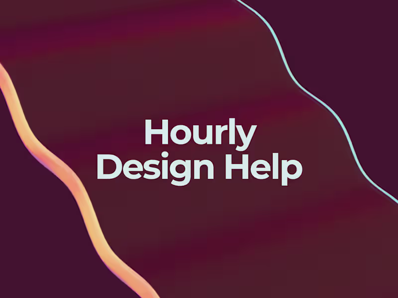 Cover image for Hourly UX & Web Design Consulting