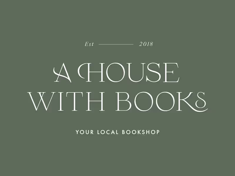 Cover image for A House With Books