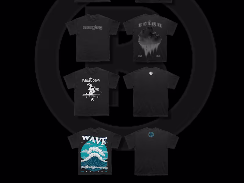 Cover image for Unique and eye-catching graphic art for merchandise