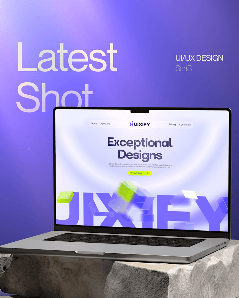 Cover image for High-Converting Landing Page Design for UIXIFY
