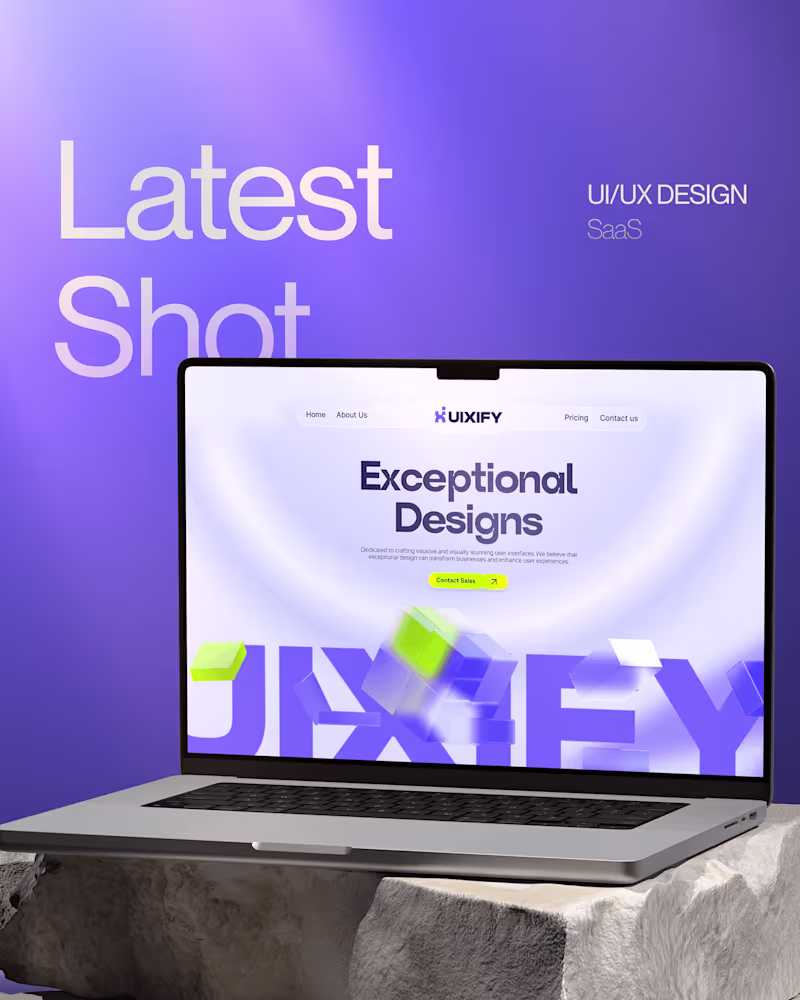 Cover image for High-Converting Landing Page Design for UIXIFY