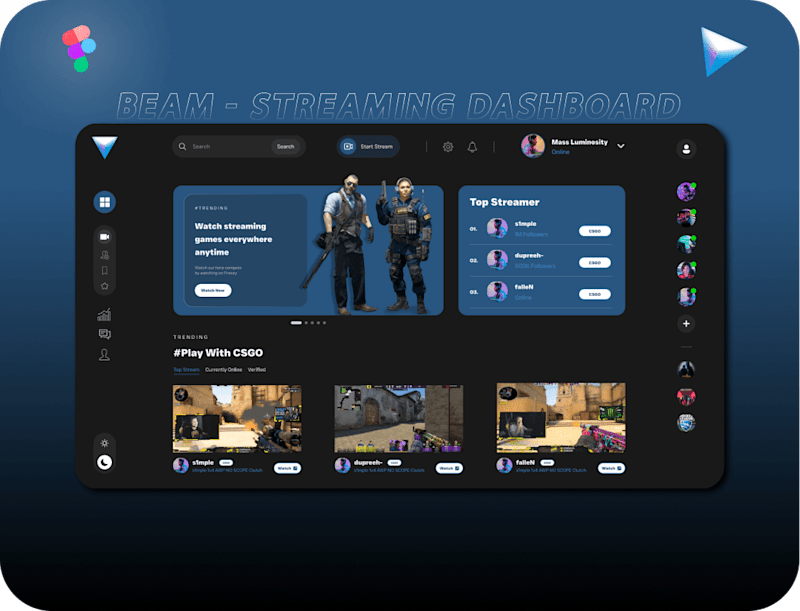 Cover image for BEAM - Live Streaming Platform