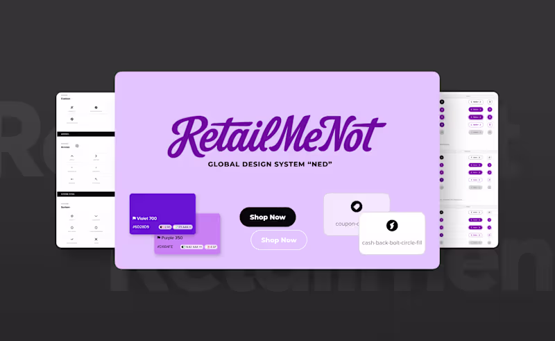 Cover image for RetailMeNot Design System: The foundation