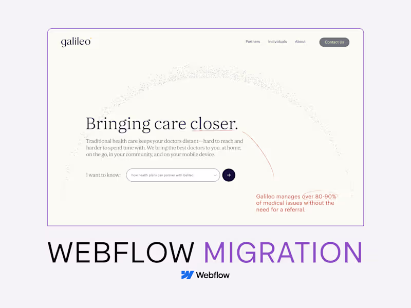 Cover image for Webflow Migration