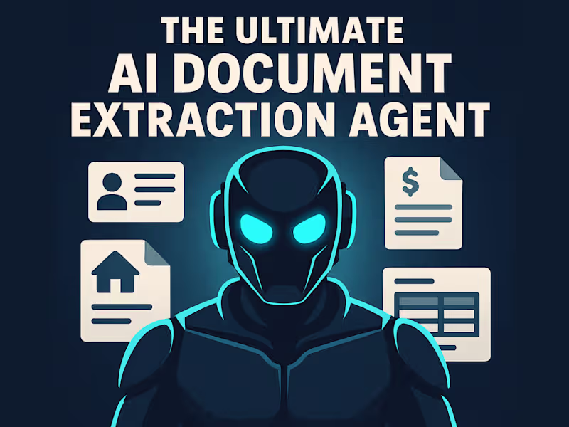Cover image for AI Agent for Document Extraction— IDs, Invoices, Bank Statements