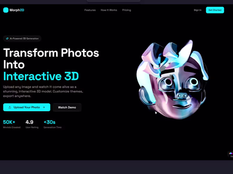 Cover image for High Conversion Hero Section with Integrated Spline Scene