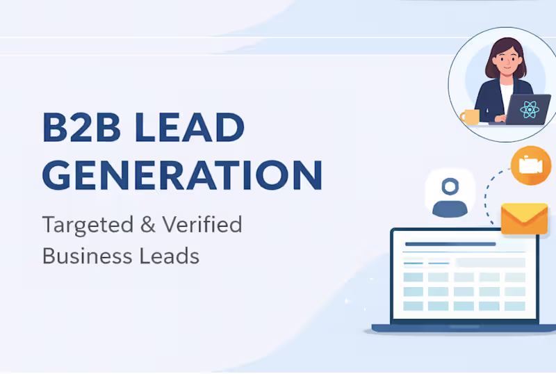 Cover image for I provide Targeted and Verified