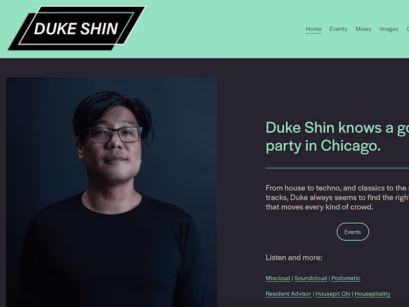 Cover image for Web Design / Logo / Branding - Duke Shin