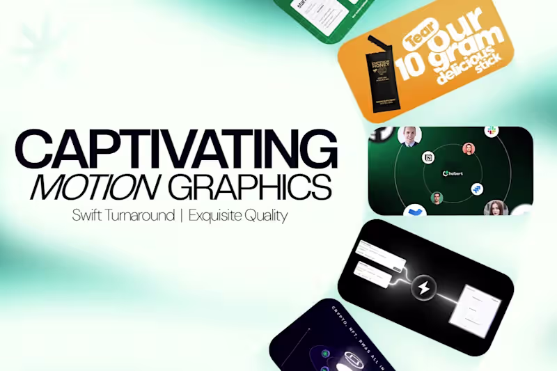 Cover image for High quality motion graphics videos