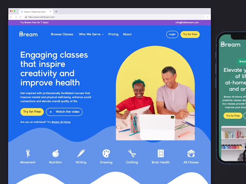 Cover image for Webflow website development