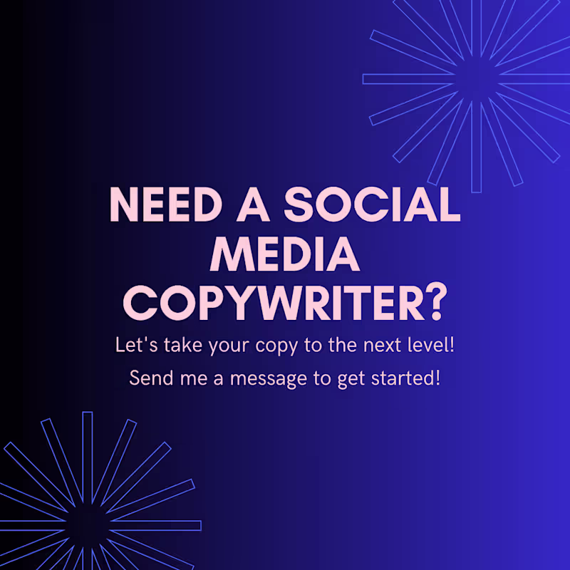 Cover image for Social Media Copywriter