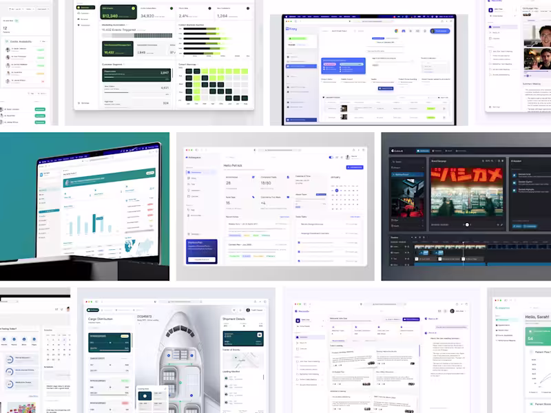 Cover image for SaaS Dashboard UI/UX Design For Growth