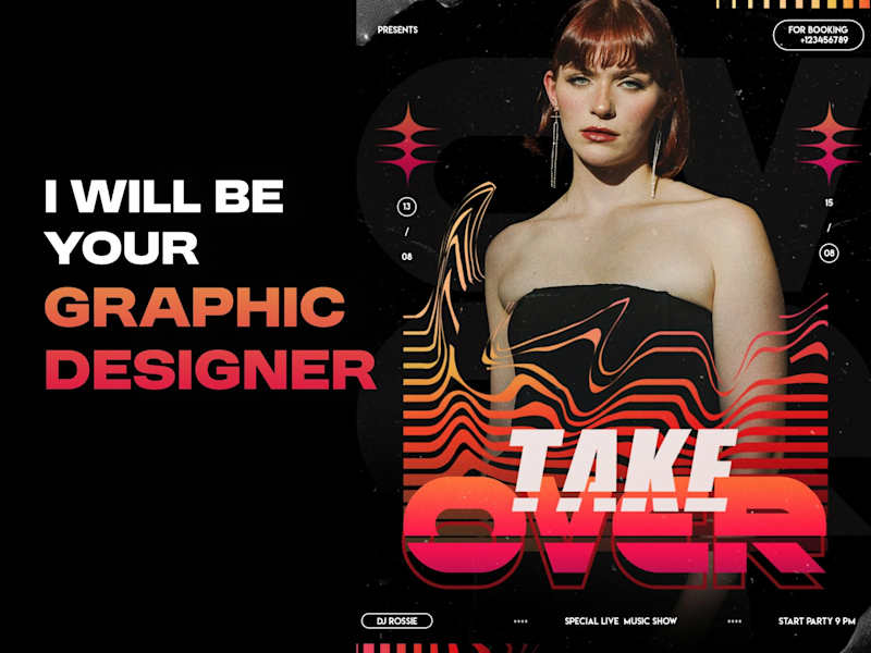 Cover image for I will be your Graphic Designer for your Unique Visual Solutions