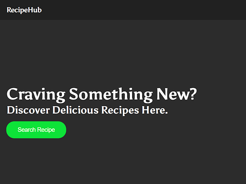 Cover image for Recipe App