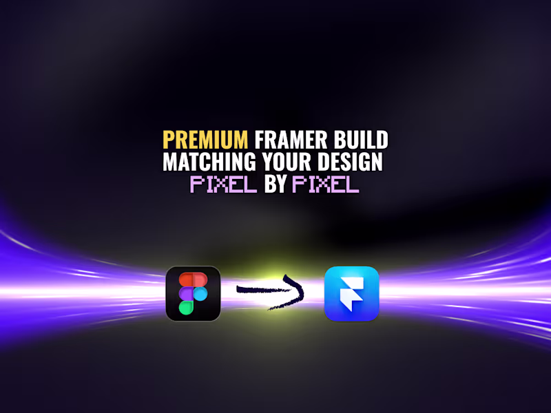 Cover image for Figma to Framer development