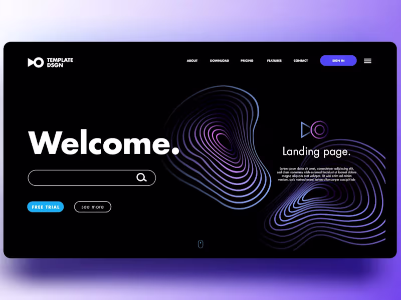 Cover image for The best landing page will be delivered to you