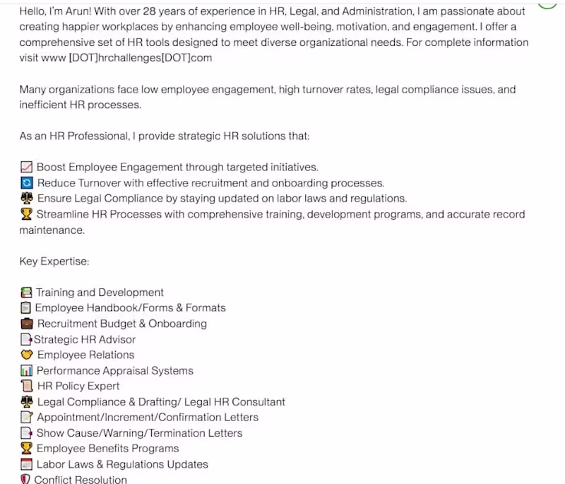 Cover image for Comprehensive HR Assessment Report