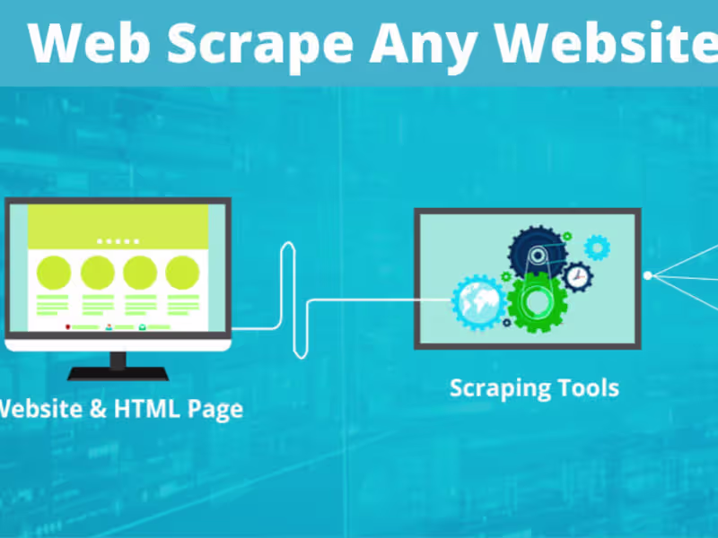 Cover image for Scrape Data From Any Website
