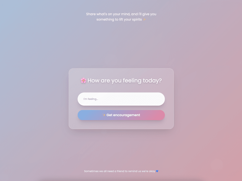 Cover image for Mood Booster App
