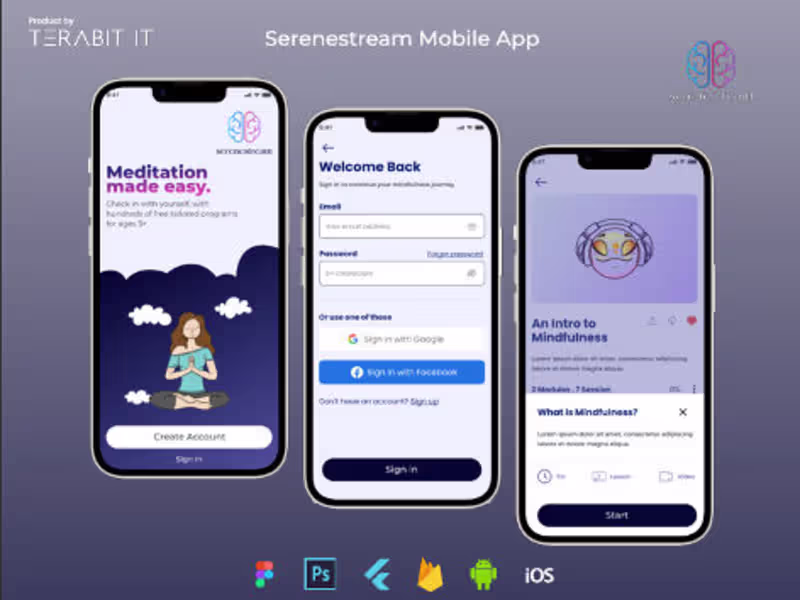 Cover image for  Serenestream Mobile App