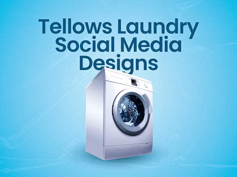 Cover image for Social Media Designs for Tellows Laundry