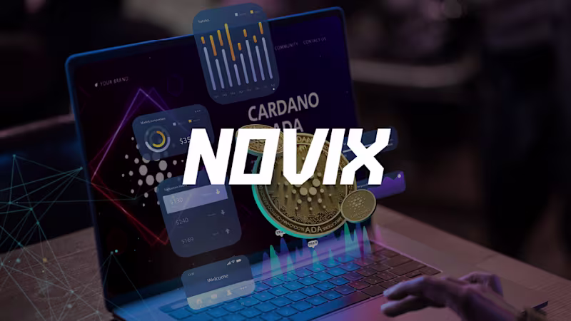 Cover image for Novix - The one stop crypto platform :: Behance